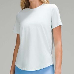 Lululemon Love Crewneck T-Shirt Sheer Blue Size 6
